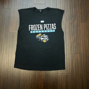 MILB Wisconsin Frozen Pizzas Baseball Muscle Tee
